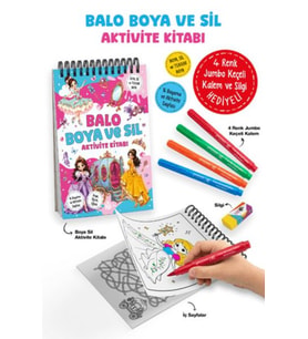 Balo - Boya ve Sil Aktivite Kitabı