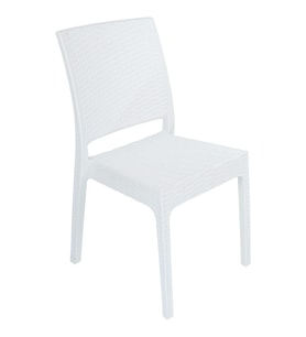 Mandella Elit Rattan Sandalye (2 adet) BEYAZ