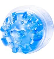 Quickshot Turbo Blue Ice Çift Taraflı  ve Vajinal Mastürbatör