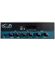 İCON 50 2x50 Watt Stereo 4 Ohm  1 Mikrofon ve 1 Aux Girişli  Usb (Bluetooth) AMFİ (Yeşil-Siyah)