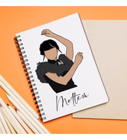 Wednesday Tasarımlı Defter Kişiye Özel