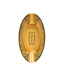 Parmida Rose Gold İşlemeli İkili Puro Küllüğü