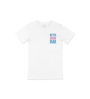 Better Dream Dear Cep Logo Tasarımlı Beyaz Tişört