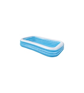 Bestway Dikdörtgen Jumbo Mavi Havuz 54009 (305 x 183 x 56 cm) (Çok Renkli)