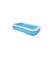Bestway Dikdörtgen Jumbo Mavi Havuz 54009 (305 x 183 x 56 cm) (Çok Renkli)