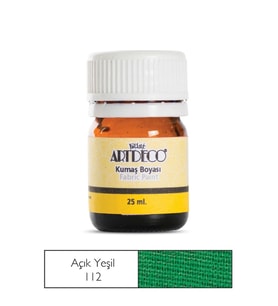ARTDECO KUMAŞ BOYASI 25 ML. L. GREEN Y-010A-112