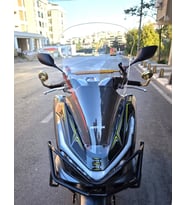MOTOCAM Honda PCX Ön Cam 2025-2026 Model 66cm Şeffaf Renkli 4mm