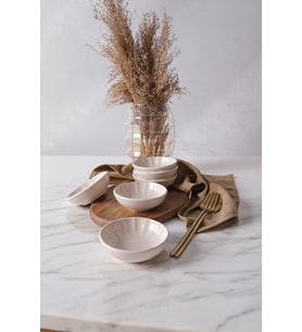 Keramika Mat Krem Sirius Çerezlik / Sosluk 10 Cm 6 Adet 950