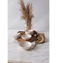 Keramika Mat Krem Sirius Çerezlik / Sosluk 10 Cm 6 Adet 950