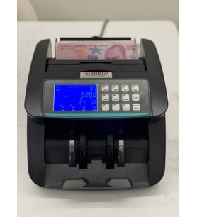 Yıldırım TURKO TL ve EURO Karışık Para Sayma Makinesi (Sahte Para Kontrollü Model) + Müşteri Ekranı Hediye!
