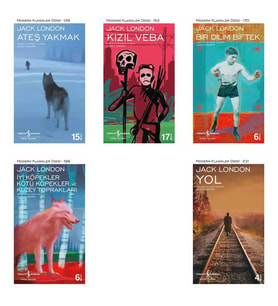 İş Bankası Jack London Modern Klasikler Öykü Dizisi 5 Kitap