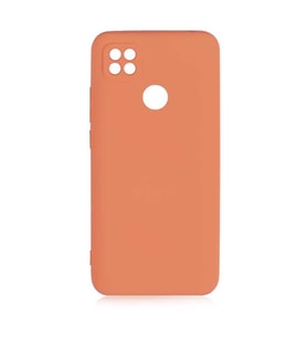 Xiaomi Redmi 9C Kılıf Orj Lansman Serisi Pürüzsüz Esnek Kadife İç Kısım (Turuncu)