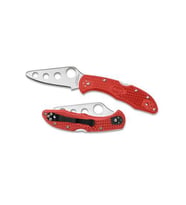 SPYDERCO C11TR DELICA TRAINER KIRMIZI CAKI (Renksiz)
