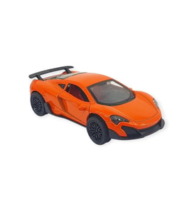 Çek Bırak Araba Metal - 3661C- Turuncu