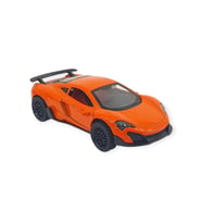 Çek Bırak Araba Metal - 3661C- Turuncu