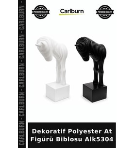 Özel Üretim Ev Dekorasyonu Biblo Salon Aksesuar Dekoratif Polyester At Figürü Biblosu Alk5304
