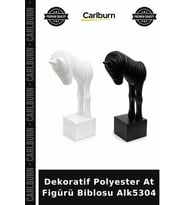 Özel Üretim Ev Dekorasyonu Biblo Salon Aksesuar Dekoratif Polyester At Figürü Biblosu Alk5304