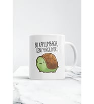 Bu Kaplumbağa Seni Yargılıyor Kupa Bardak