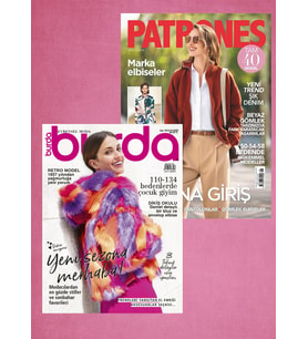 Burda Dergi + Patrones Dergi Yıllık Abonelik (STD)
