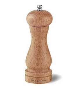 Cole & Mason HA0625P Beech Capstan 165mm Tuz Değirmeni