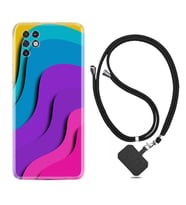 INFINIX Note 11 Pro Note 10 Hot 9 Play Kılıf Boyun Askılı Silikon Renk Cümbüşü 1631