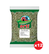 Orti Yeşil Mercimek 1 Kg. x 12 Adet