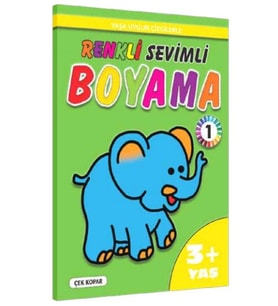 Renkli Sevimli Boyama -1 (3+Yaş)