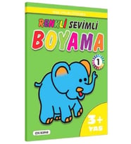 Renkli Sevimli Boyama -1 (3+Yaş)