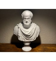 Aristoteles Büstü Minimal Ev Ofis hediyelik dekoratif obje figür 15 cm