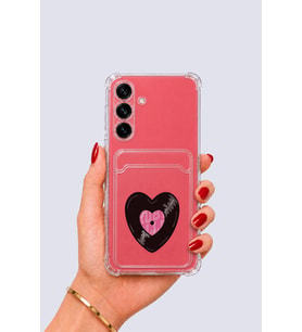 Samsung Galaxy S25 Kartlıklı Vinly Desenli Kılıf - ETC1524-1050
