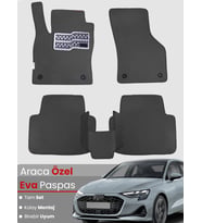 AUDİ A3 SEDAN (2020-2025) Uyumlu EVA Paspas Tam Set–Araca Özel,Su Geçirmez,Kolay Montaj