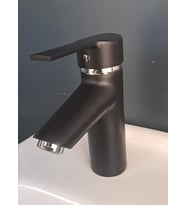 KERASUS PLATINUM SERİSİ - MİX LAVABO BATARYASI 40Ø - MAT SİYAH