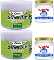 Çörek Otu 2X150 ml +Snow Kitten 2X50 ml Menthol Balm