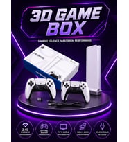 20.000 Yüklü Oyunlu Kablosuz Retro Oyun Konsolu 4K Destekli