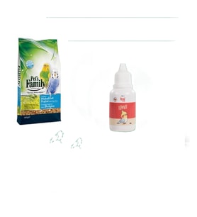 Muhabbet kusu yemi 400 gr+ Tüy vit 50 cc x 1 ADET