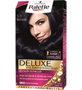 Saç Boyası - Deluxe 1-1 Gece Mavisi 50 Ml 8690572780855