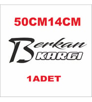 KİŞİYE ÖZEL ÖN CAM YAZISI 50CM 14CM (Siyah)