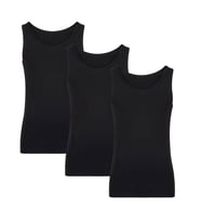 Thermoform Bambu Erkek Atlet Siyah 3'lü Paket (Çok Renkli)