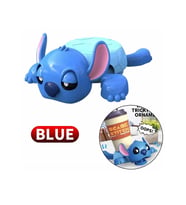 DÜKKAN DESİGN MAVİ STITCH HAREKETLİ ÇILGIN BARDAK ALTLIĞI