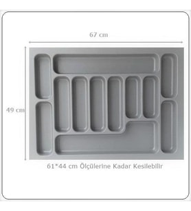 LİDER ÇEKMECE İÇİ KAŞIKLIK 67*49