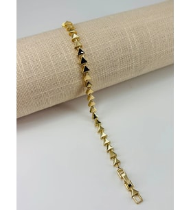 Renk Pirinç Cm Bileklik 17+2 Cm - Kbl0499