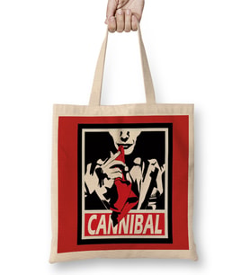 Hannibal the Cannibal Bez Çanta Uzun Saplı