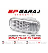 HONDA CİVİC VTEC 2001-2006 MODEL UYUMLU ÇAMURLUK SİNYALİ SAĞ SOL ÇİFT
