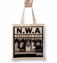 Nwa Greatest Hıts N666 Bez Çanta Uzun Saplı