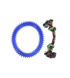 Nanbell DG-017 DİŞ İPİ KÖPEK KEMİRME OYUNCAK 15 cm Çap