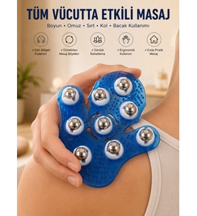 9 BİLYELİ MASAJ ELDİVENİ