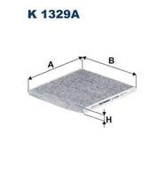 FILTRON K1329A Polen Filtresi (Karbonlu) 971334L000