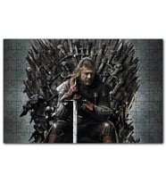 Cakapuzzle Yüzüklerin Efendisi Sean Fasulyesi Görsel Puzzle Yapboz MDF (Ahşap) (120 Parça)