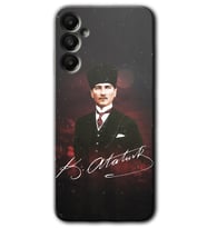Galaxy A05s Kılıf HD Desen Baskılı Kılıf - Kemal Atatürk