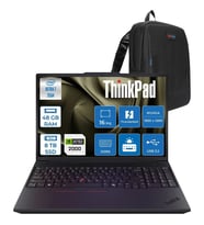 Lenovo Thinkpad P16V Gen3 Intel Core Ultra 7 255H 48GB 8tb SSD 8GB/RTXPRO2000 Blackwell 16" Wuxga IPS 400NITS 60Hz Wi-Fi7 Windows 11 Pro Taşınabilir Iş Istasyonu 21RS000BTXP53 + Zettaçanta